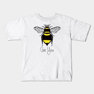 Bee you bumblebee with crown Kids T-Shirt